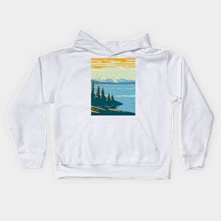 Scenic Digital Artwork Painting Kids Hoodie